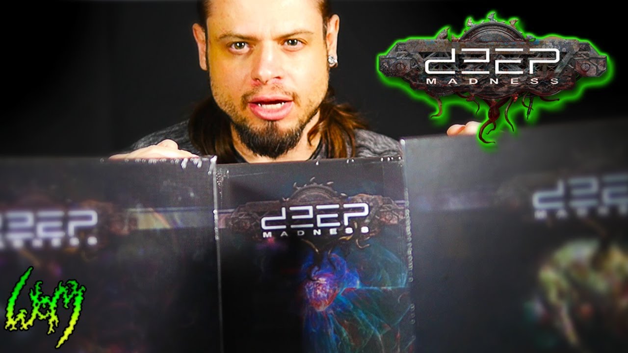 Deep Madness Unboxing & First Impressions - Kickstarter and Stretch Goals