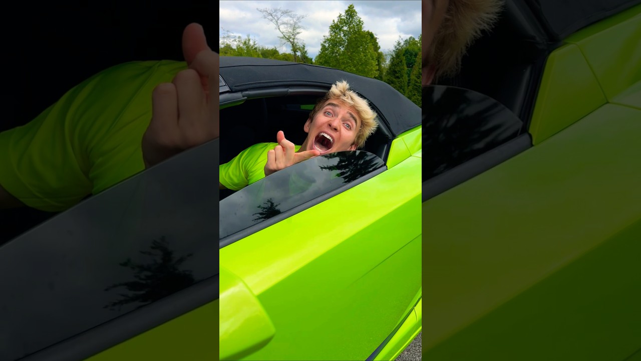 Can a LAMBORGHINI Window Slice Off Your FINGER?? 😱