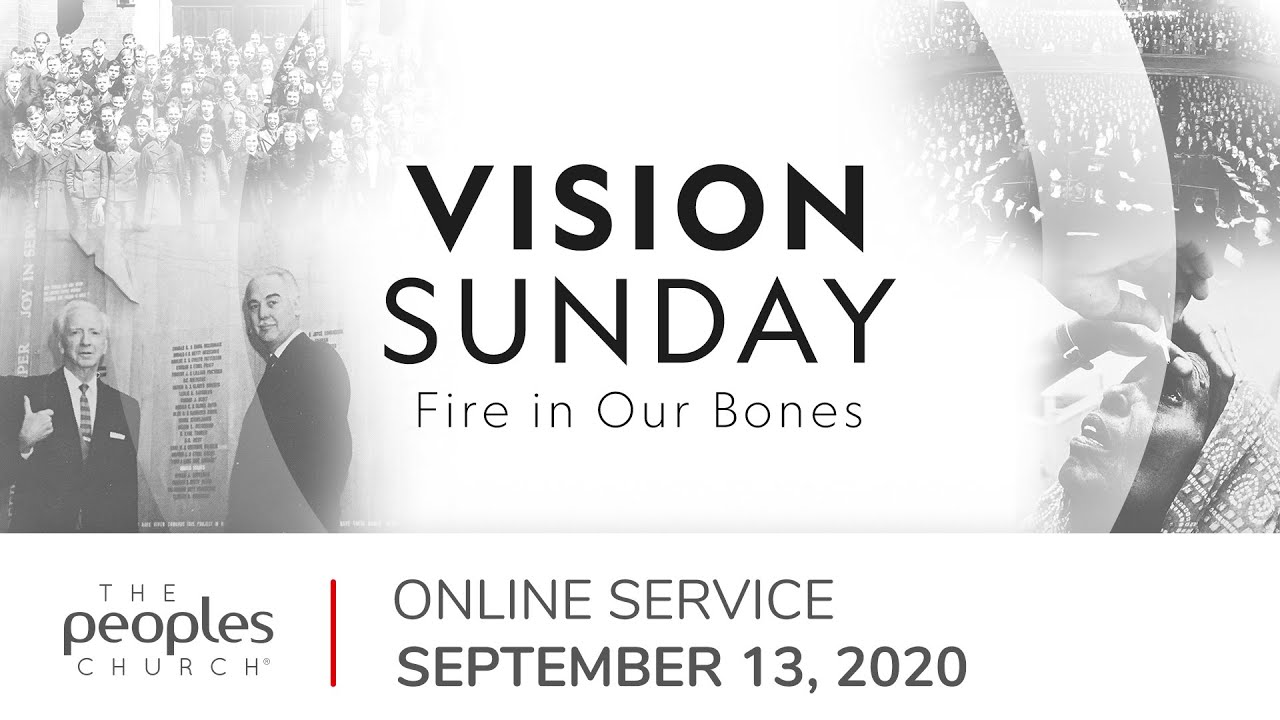September 13, 2020 Online Service | Vision Sunday part 1 | Brett McBride