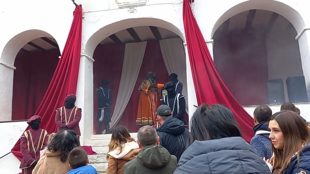 VISITA DEL PAJE REAL   AGULLENT 27 DE DICIEMBRE 2025