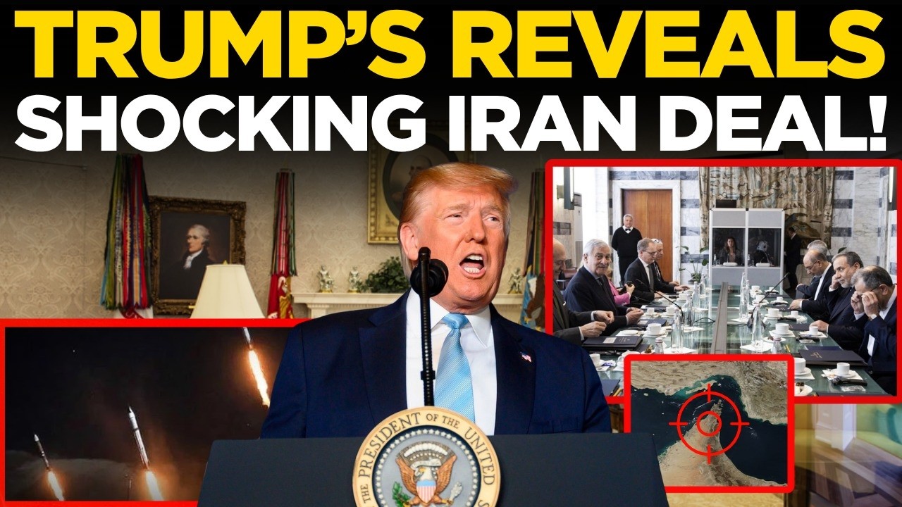 Donald Trump LIVE: Trump Exposes Iran Secret Deal? Trump&rsquo;s Huge Claim Shocks World | US Breaking