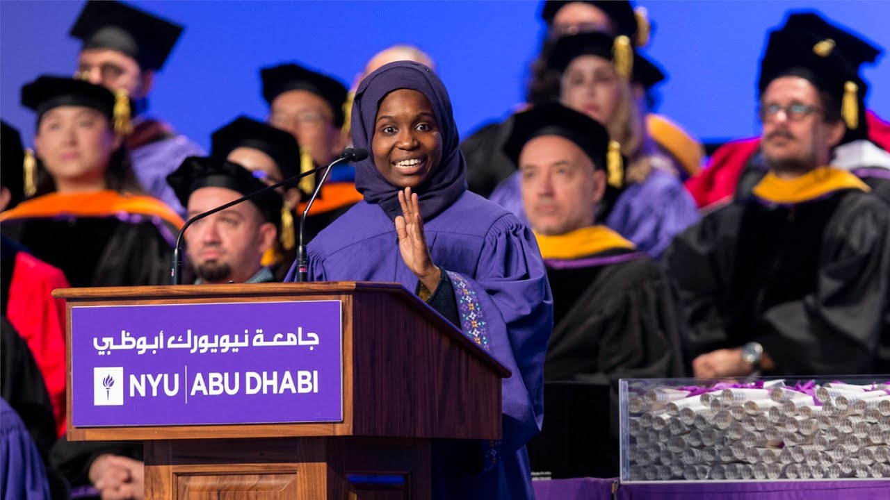 2017 Commencement Student Speaker Nafisatou Mounkaila