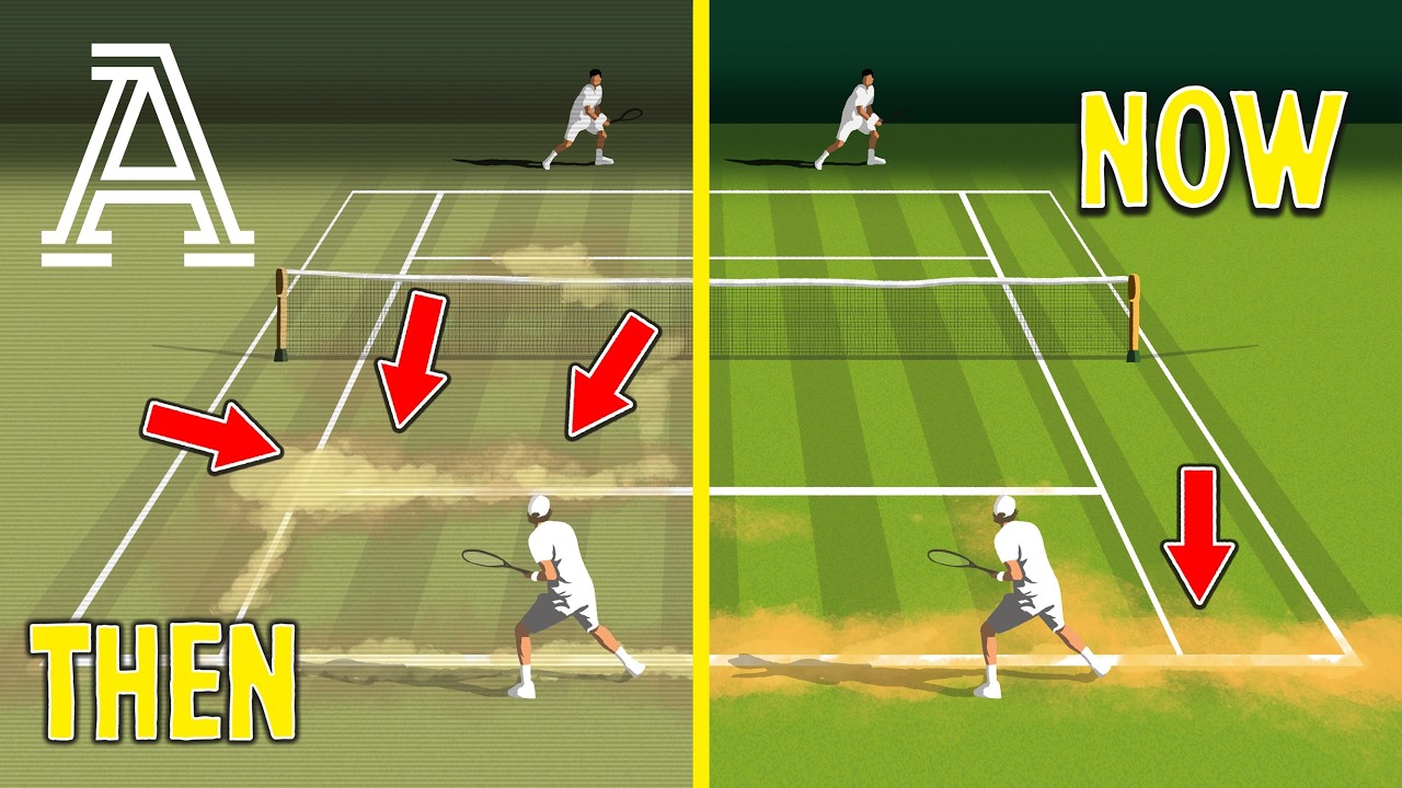 Why tennis slowed down on purpose