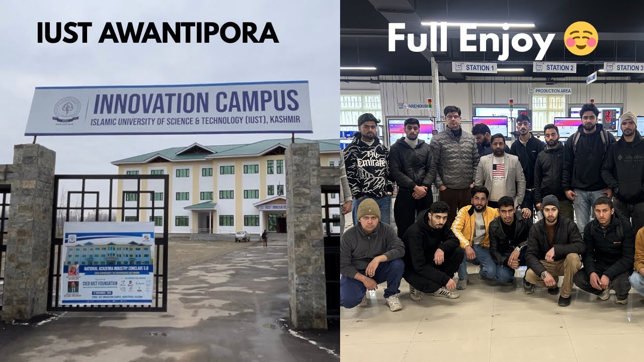 Day 1 at IUST Awantipora 🎓 | 5 Days Training Journey Begins
