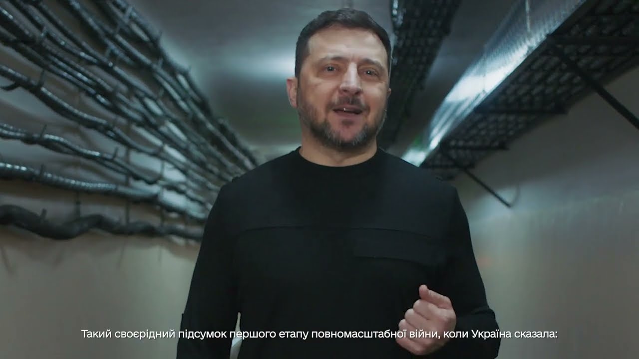 Звернення Президента України в четверті роковини початку повномасштабного вторгнення