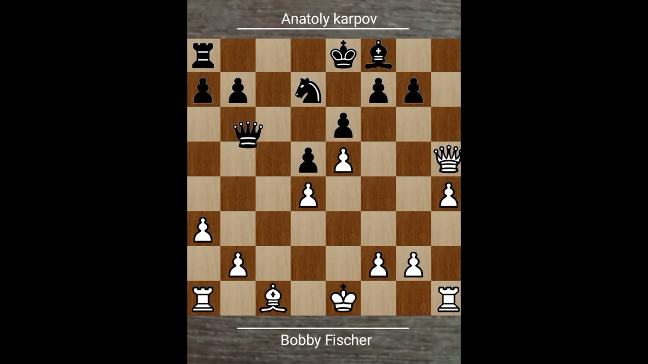 Bobby Fischer vs Anatoly Karpov • World Championship Match,  1975 - 