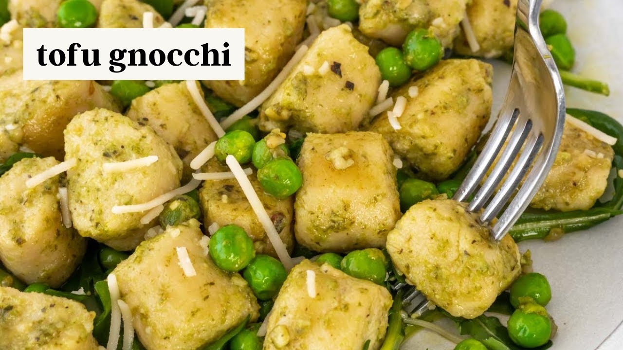 3-Ingredient TOFU GNOCCHI - Vegan & Gluten-Free