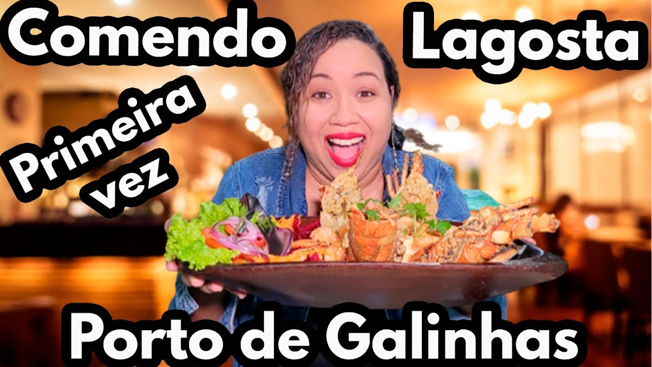 Comendo Lagosta Pela Primeira Vez │Restaurante Porto Bello