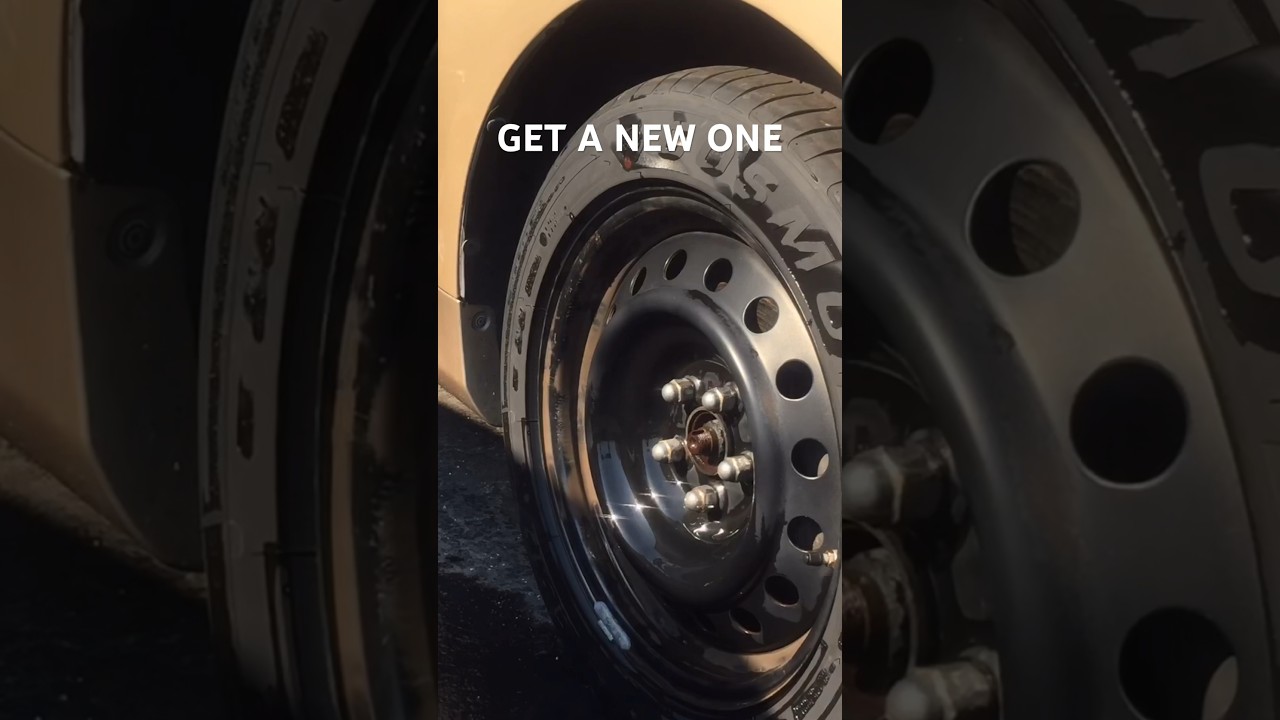 Missing #hubcap while driving?? #noproblem #cartips #toyota #corolla