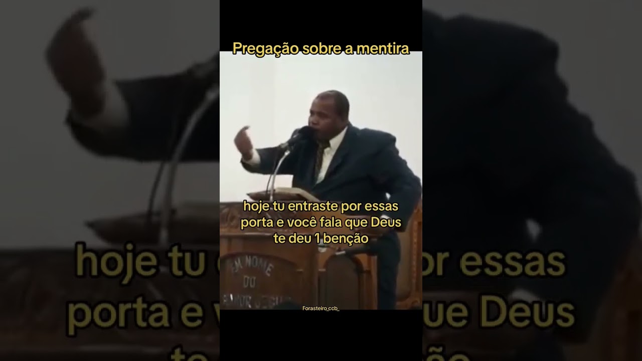 Prega&ccedil;&atilde;o terr&iacute;vel🔥🔥 #ccb #ccbtocatas #frases #ccbtemplos #humor #ccbculto