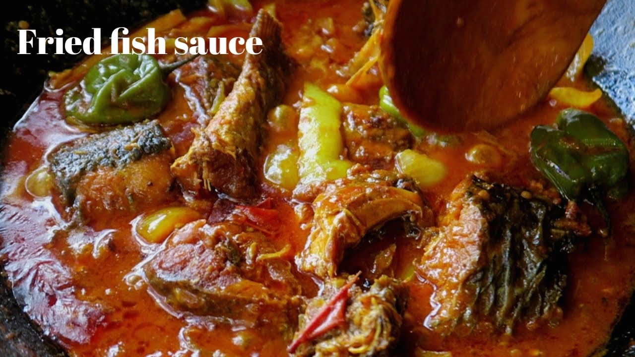 Fried fish sauce | west Africa style