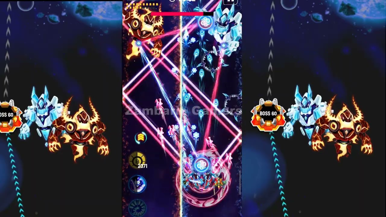 Space Shooter Ares Ship Vs Boss 58 To 62