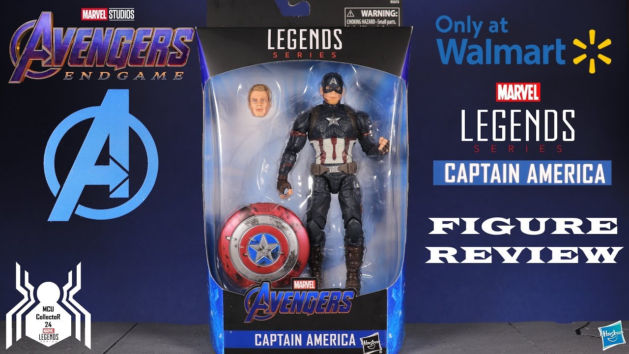 Обзор эксклюзивной фигурки Капитан Америка из серии Marvel Legends «Мощь и слава» от Walmart