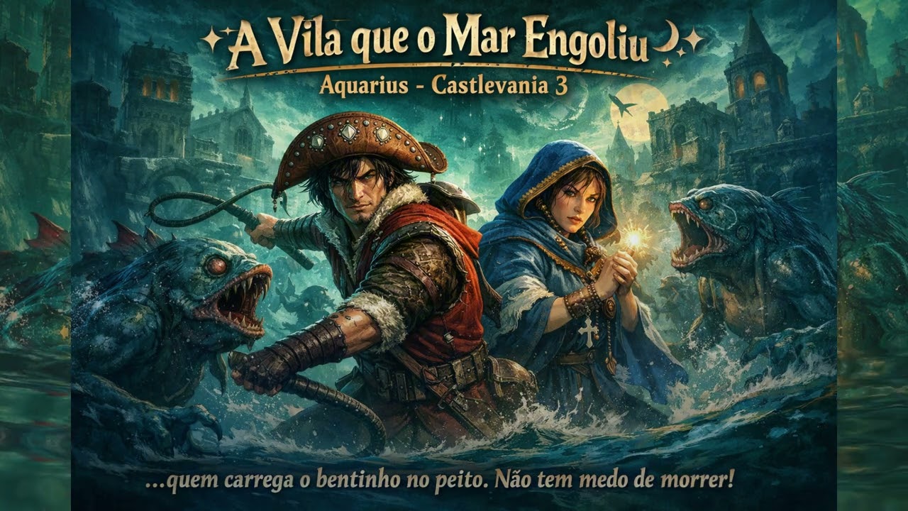 A VILA QUE O MAR ENGOLIU - CASTLEVANIA 3 AQUARIUS - FORRÓ TRIBUTE