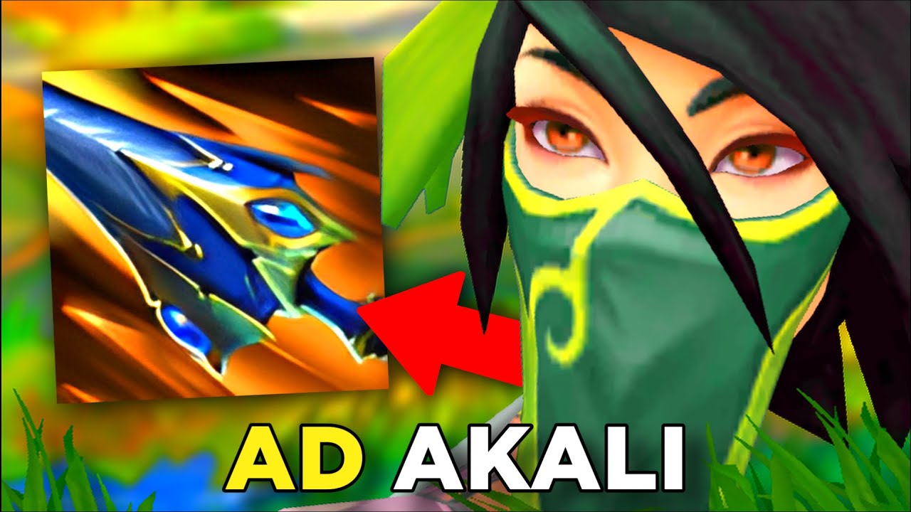 AD Akali TOP rozwala linie w League of Legends