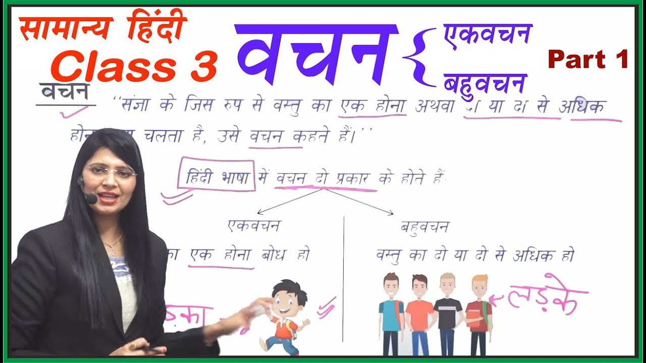 Class 3 | पद के भेद- संज्ञा का वचन by Nidhi mam  | UPSI, UPPSC, UPSSSC, MPPSC, MPSI, TET, CTET,