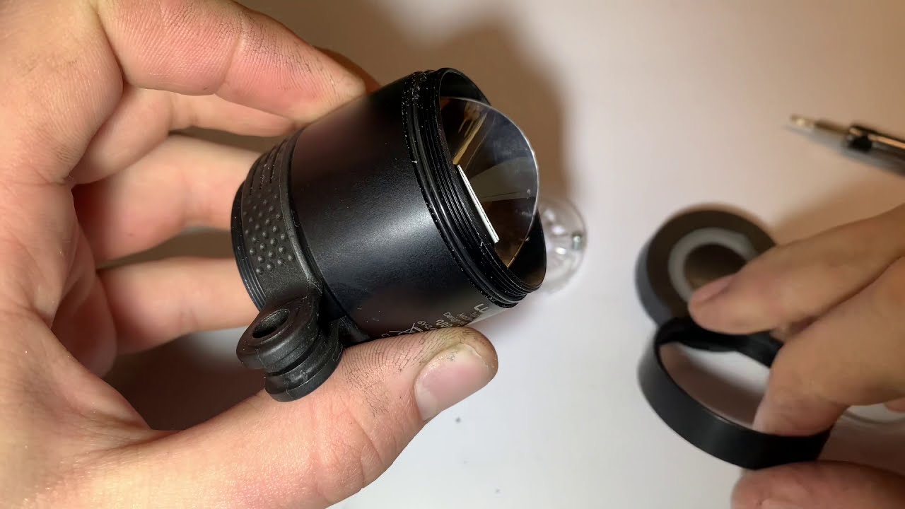 IQ-X Busch&M&uuml;ller auseinander bauen reparieren Frontlampe Fahrrad