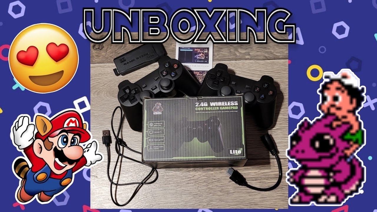 🥞Unboxing: 2.4G Wireless Controller Game Stick Lite  - * JEST TAM PONAD 20K GIER 😍 *