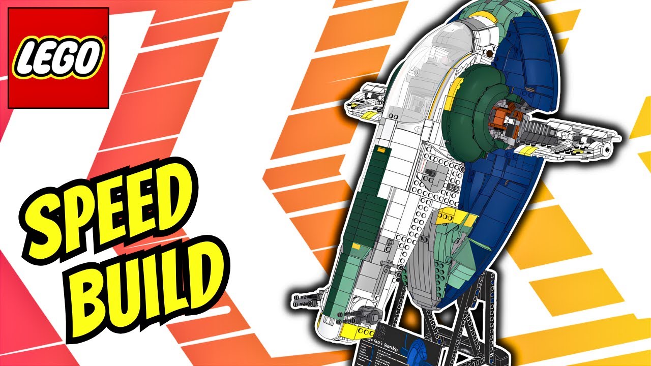 LEGO Jango Fett's Firespray-Class Starship 75409 | Speed Build
