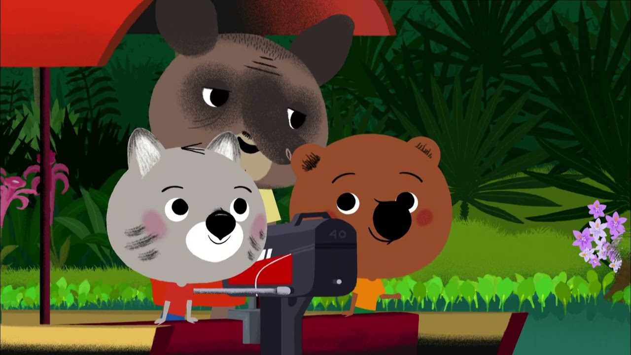 Dune Song mit Freunden | Reise mit Mouk um die Welt | süße Tiercartoons für Kinder |  Mouk