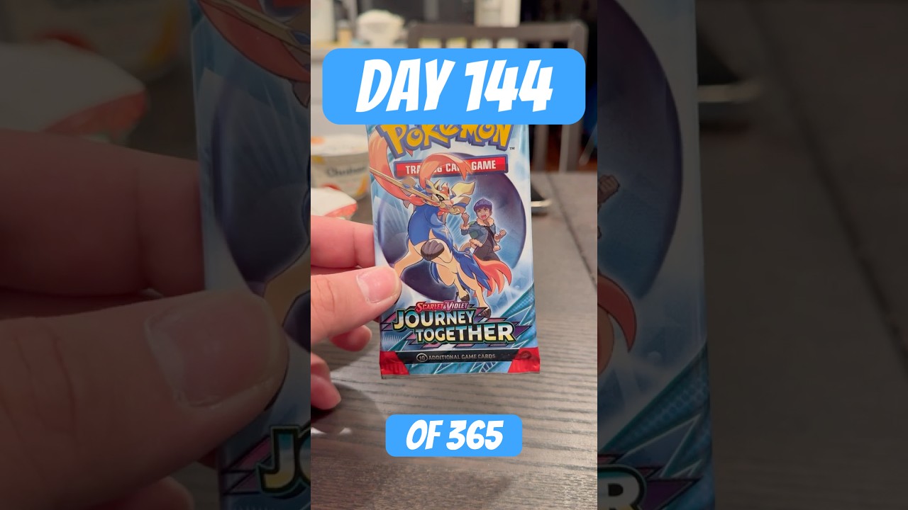 Late Night Rip | Day 144 #pokemon #pokemoncards #pokemontcg #shorts #tcg #packopening #pokemoncenter
