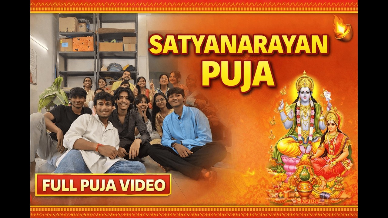 Our Satyanarayan Puja Celebration! 🪔✨ | Full Vlog