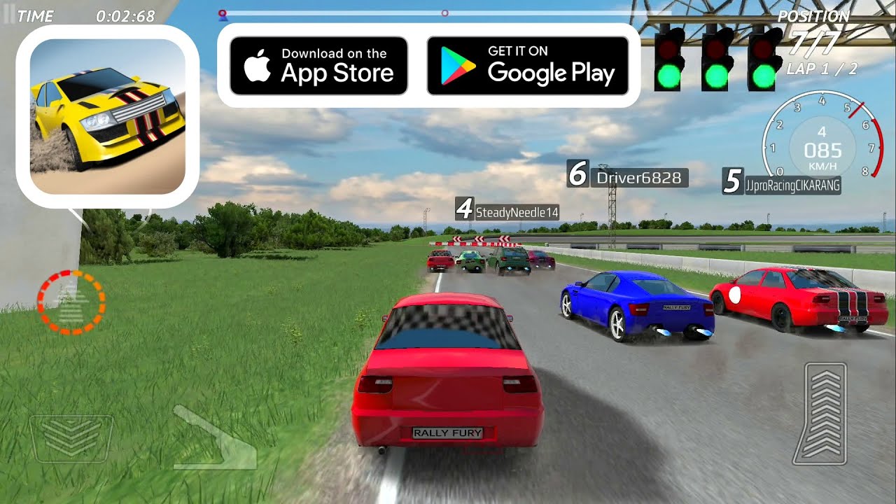 Rally Fury - Extreme Racing | Online Multiplayer | Android/iOS