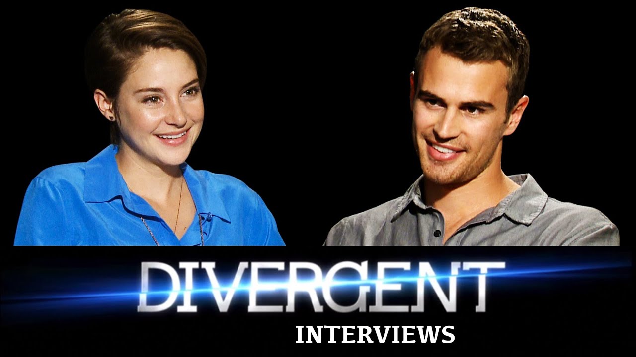 DIVERGENT Interviews: Shailene Woodley & Theo James​​​ | Charisma Star​​​