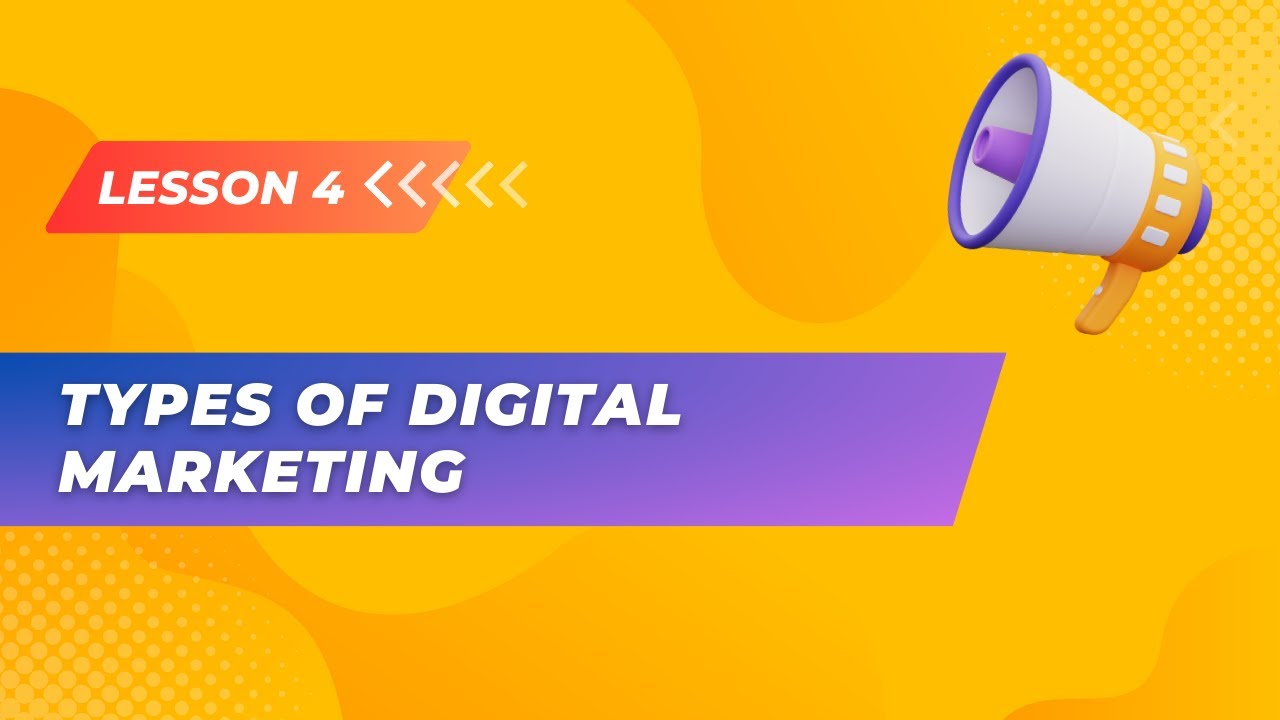 Lesson 4. Types of Digital Marketing