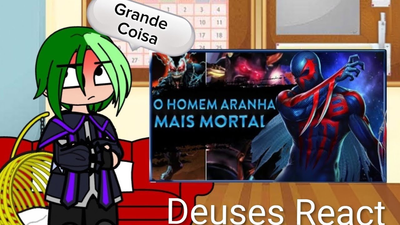 Deuses (SNV) Reagindo a O Quão Forte é o Incrível Homem-Aranha 2099? (Miguel O'Hara) | Mr Warcia