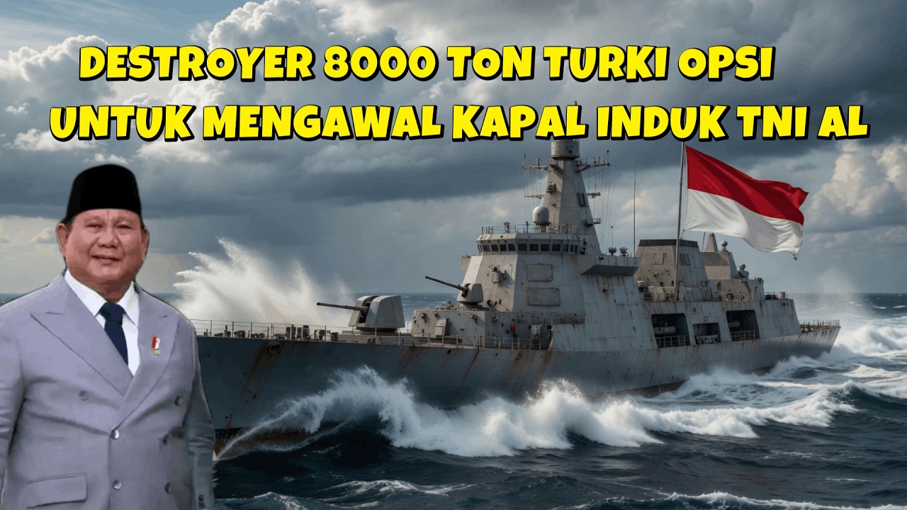 KAPAL DESTROYER 8000 TON TURKI TF 2000  DI KABARKAN MASUK INCARAN INDONESIA