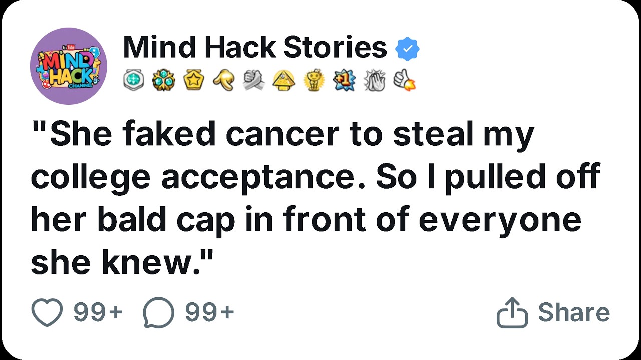 She faked cancer to steal my college acceptance.