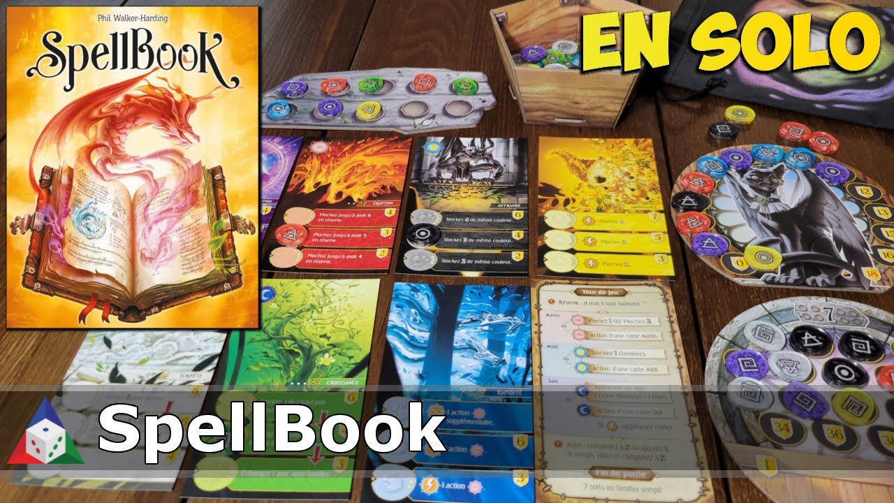SpellBook - Session de jeu en solo