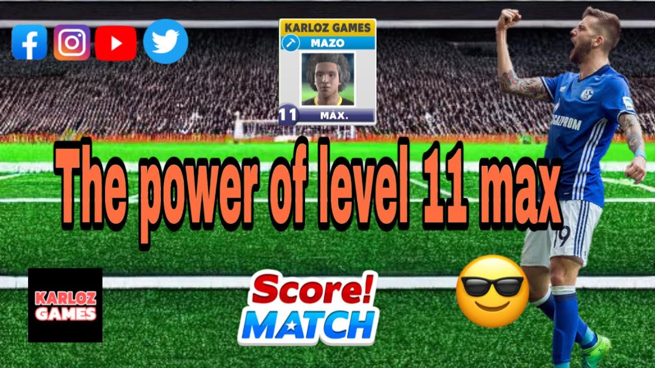 Очки! Матч. — Мощь 11 уровня максимум 💪😎🤩