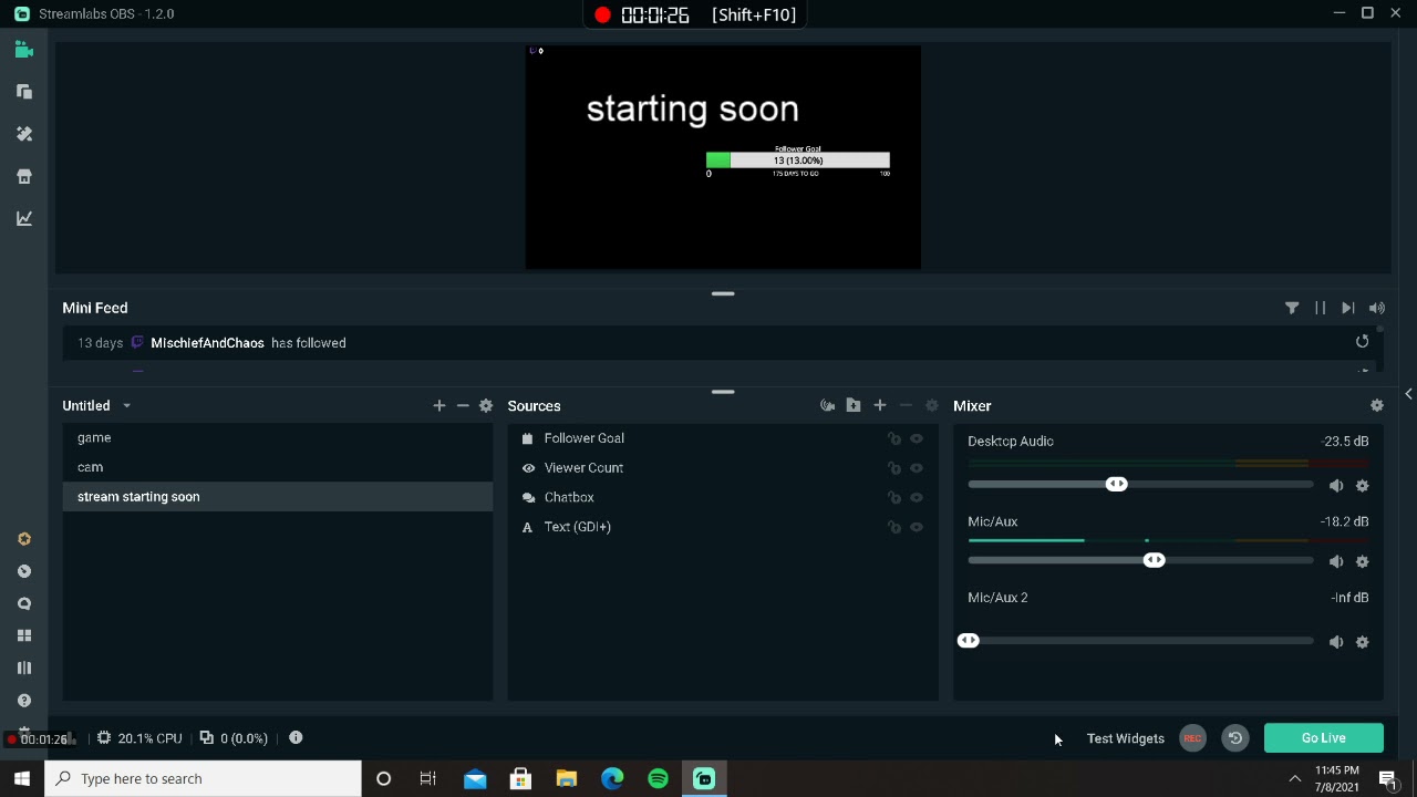 Исправление черного экрана на трансляции Twitch
