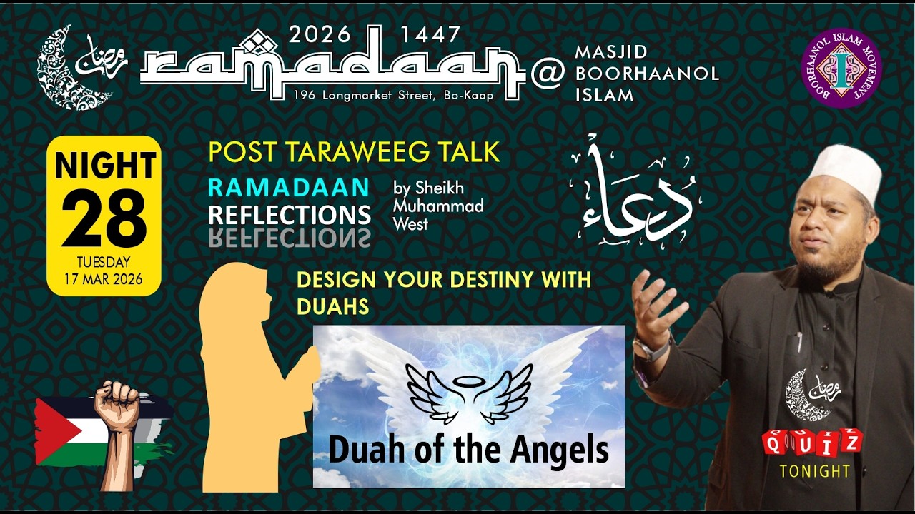 Post-Taraweeg Talk, Night 28