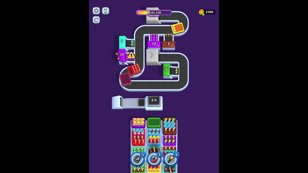 Sort Factory Level 150 Very Hard