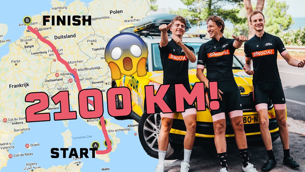 FIETSEND VAN ITALIË NAAR NEDERLAND? 🚴🏻‍♂️ | GIRO DI TIETEMA #1