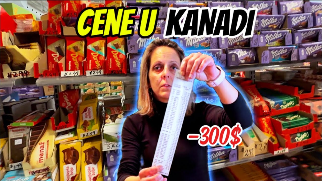KUPUJEMO NA&Scaron;E PROIZVODE 🇷🇸🇭🇷🇧🇦U KANADI!!!🇨🇦SKUPO ILI NE?#zivotprekobare