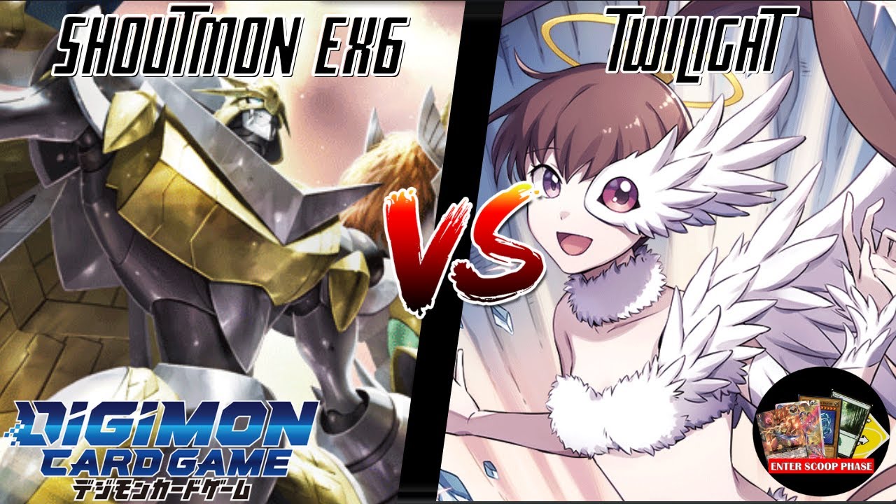 Shoutmon EX6 vs Twilight | Digimon TCG Gameplay