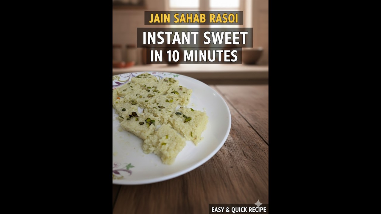 सिर्फ तीन मुख्य चीज़ो से बनाये ये स्वादिष्ट मुँह में घुल जाने वाली मिठाई | Dessert | Sweet | Easy |