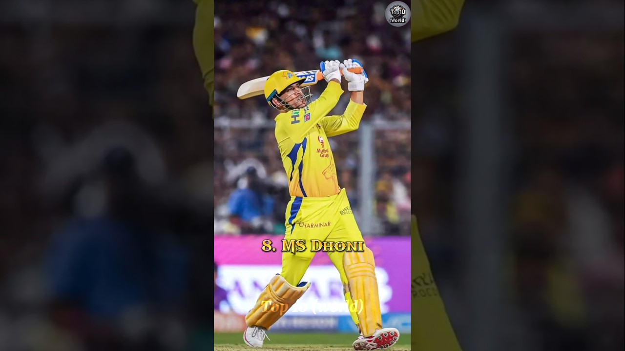 Top 10 Dangerous Batsman in IPL History #top10 #ipl #cricket #dangerous #shorts