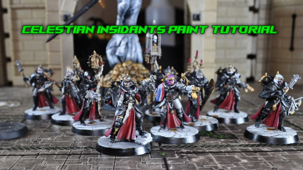 Celestian Insidiants Paint Tutorial