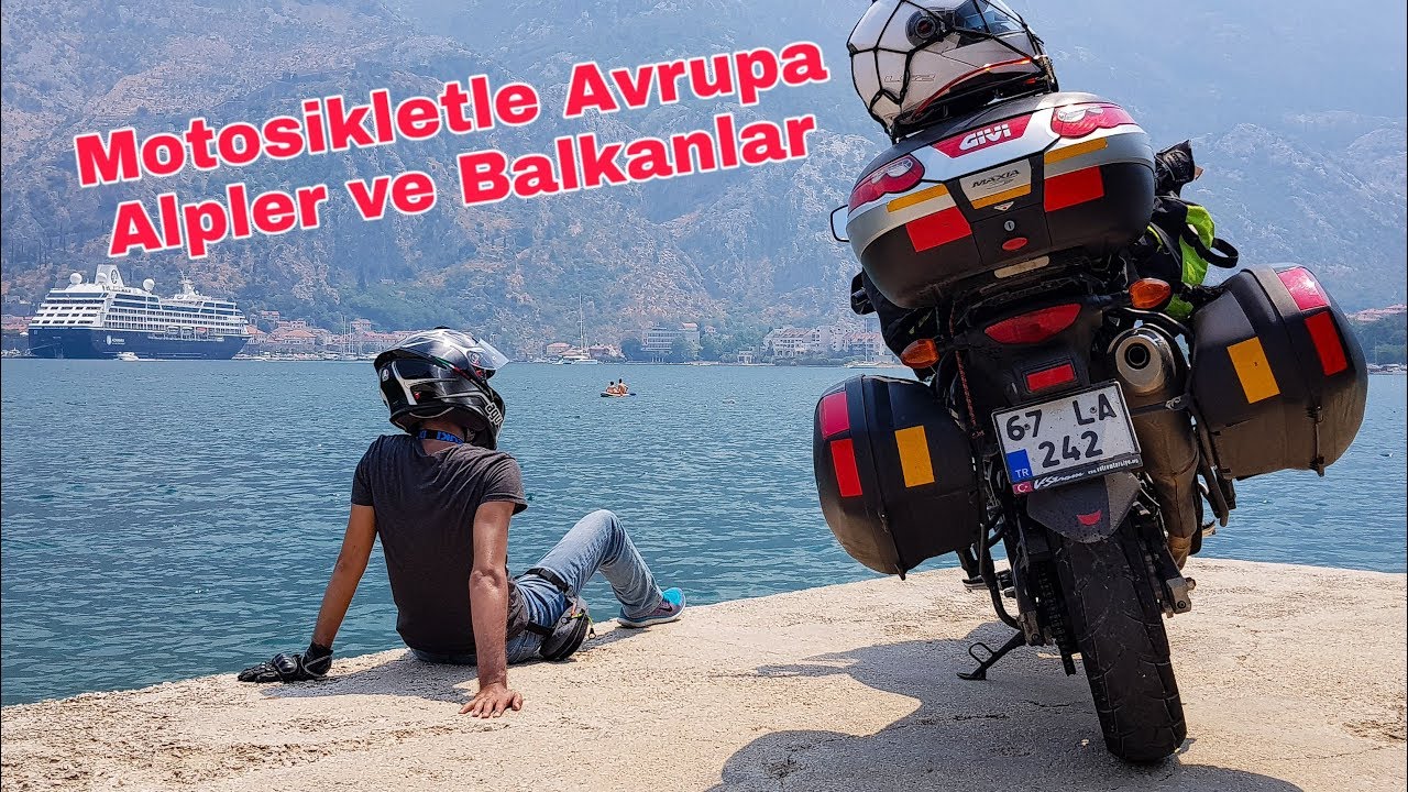 Motorla Avrupa Alpler ve Balkanlar Turu//Suzuki Vstrom dl 650//