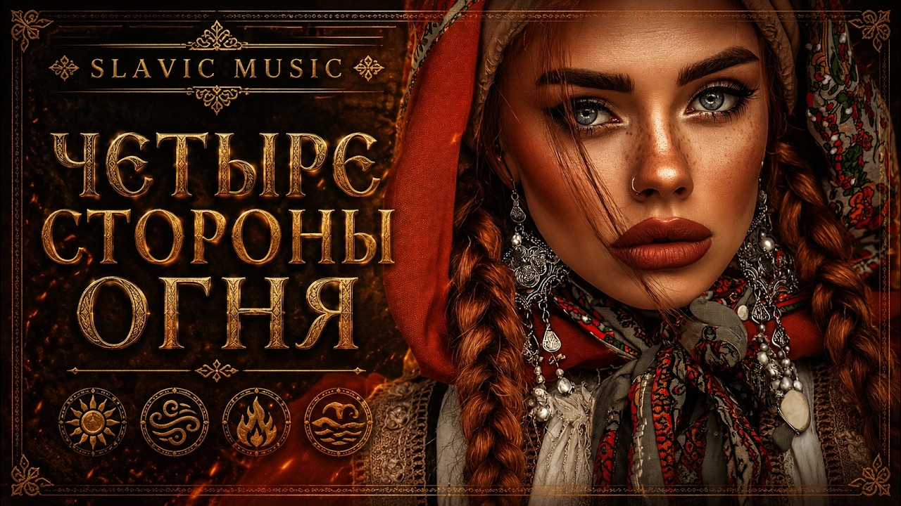 SLAVIC MUSIC | Четыре Стороны Огня | Slavic Epic Folk 🇵🇱🇨🇿🇷🇺🇷🇸