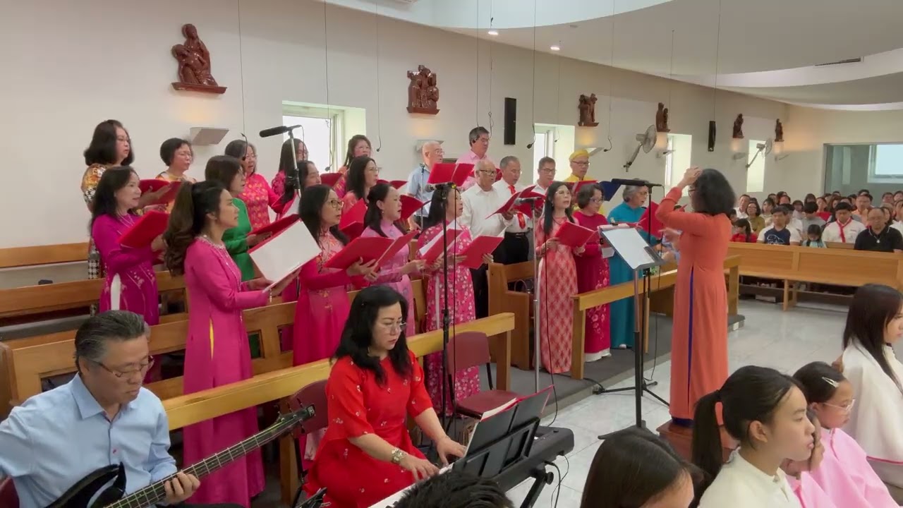 Dâng Lễ Ngày Xuân. St: Lm Mi Trầm. Ca Đoàn Babylon TTT Vinh Sơn Liêm Melbourne Úc Châu.