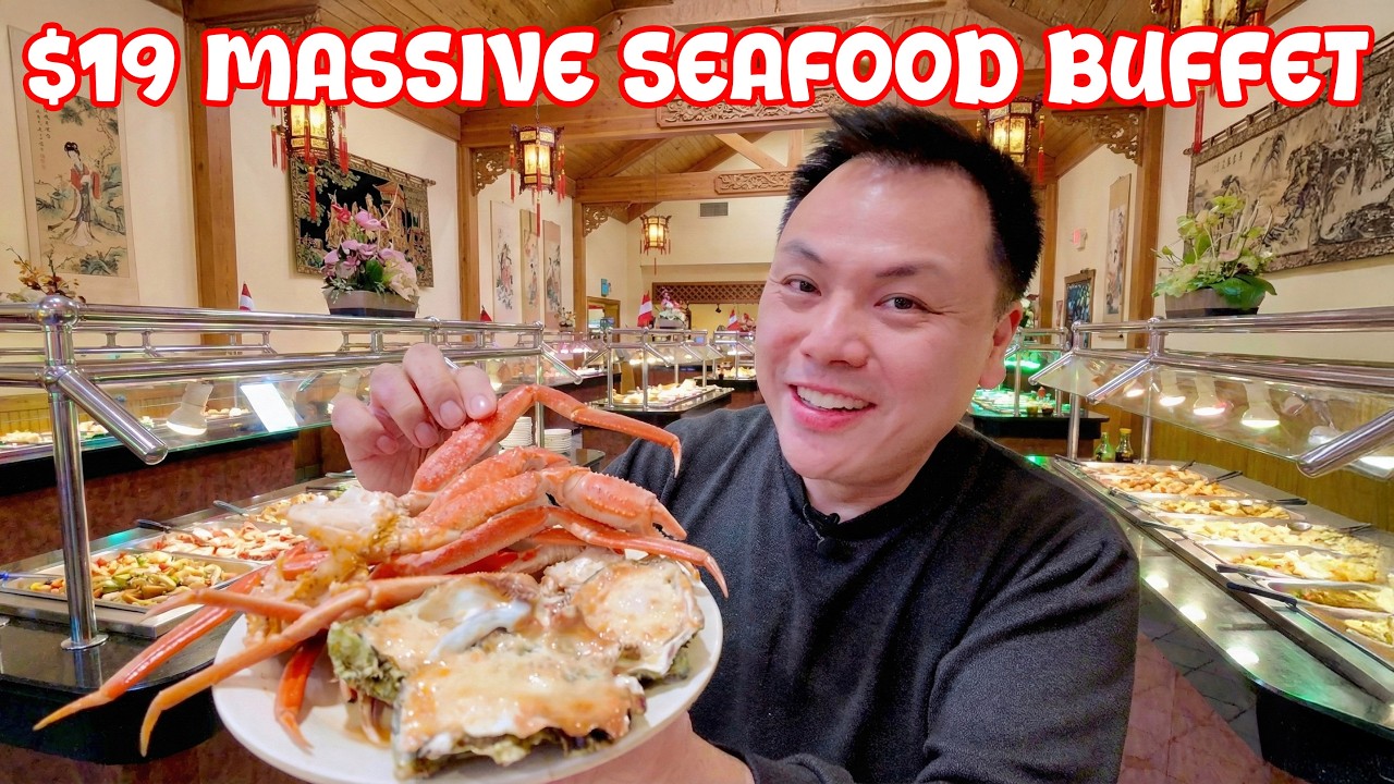 Trying America's $19 Seafood Buffet!