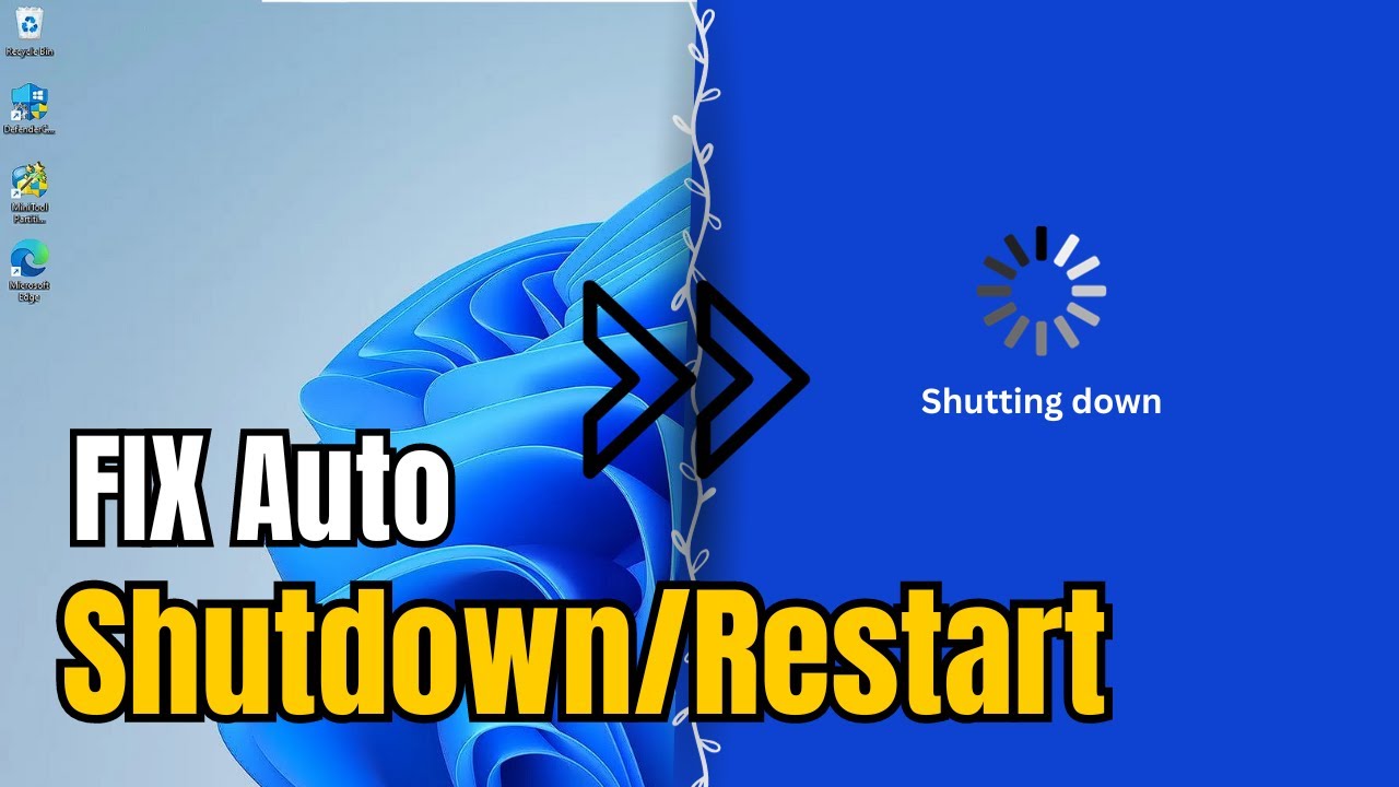 FIX Auto SHUTDOWN or RESTART Problem in Windows 10/11