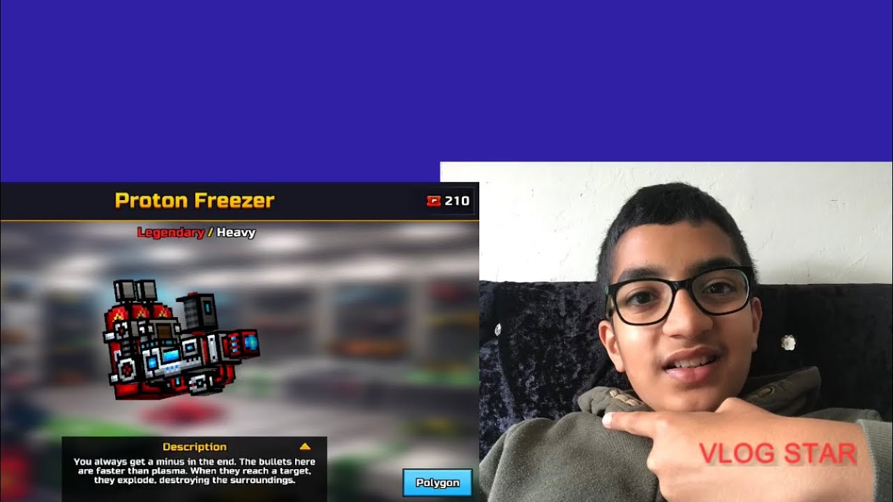 PROTON FREEZER REVIEW | Pixel gun 3D