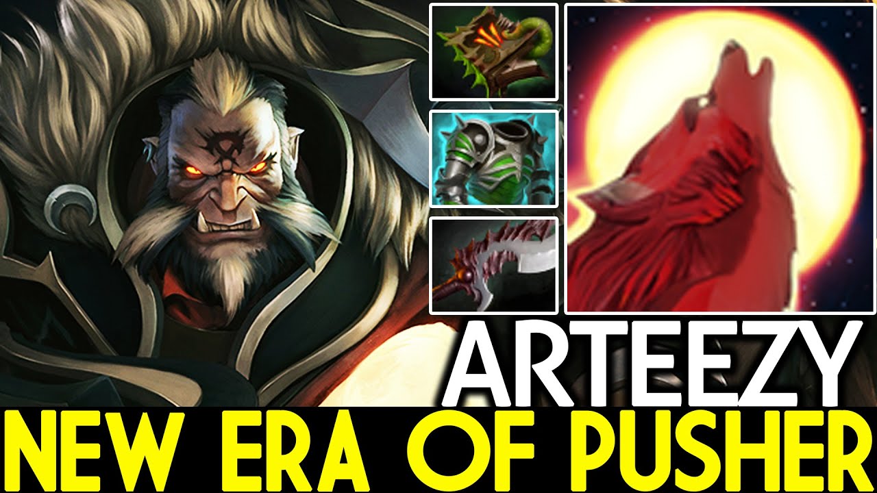 ARTEEZY [Lycan] New Era of Pusher with Necronomicon 7.26 Dota 2